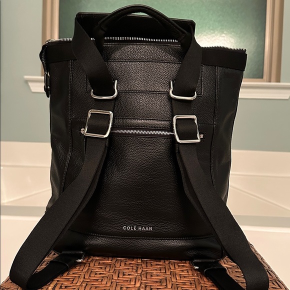 cole haan backpack leather Delancey nylon womens utilitarian edge to the roll 10044664